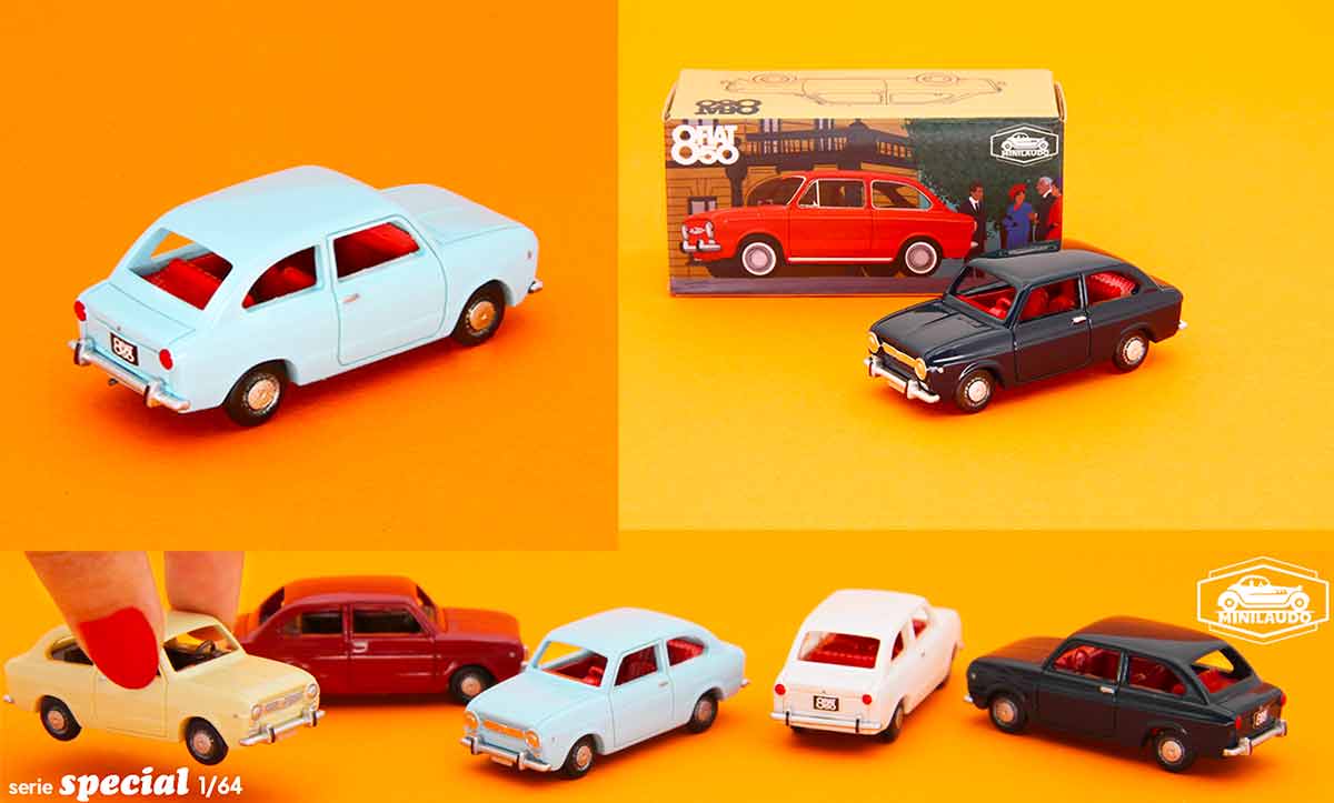 1/64 Fiat 850 Berlina Minilaudo