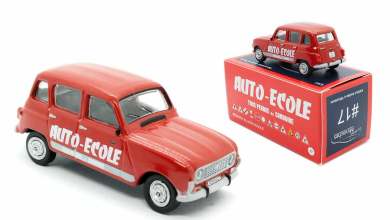 1/64 Les Petites Mininches Renault 4 Auto-école