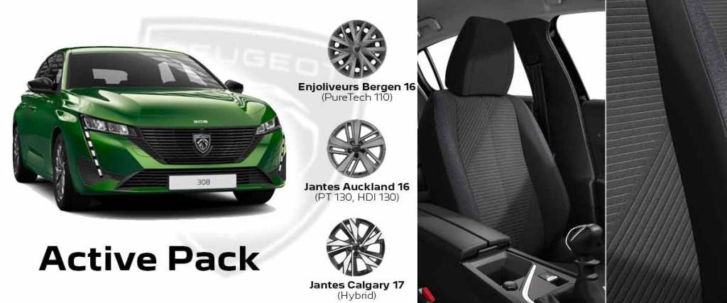 Peugeot 308 Finition Active Pack
