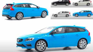 1/18 Volvo V60 Polestar DNA Collectibles