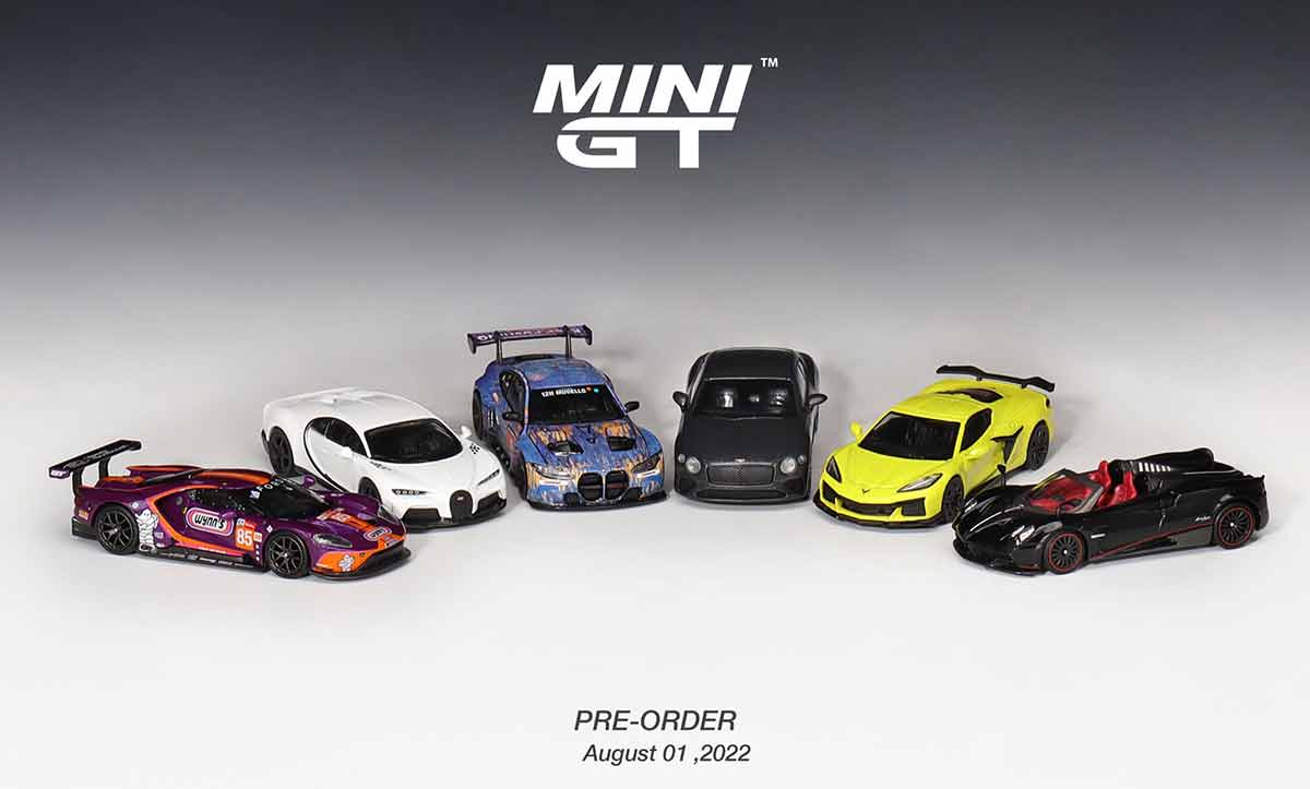 Mini GT nouveautés août 2022