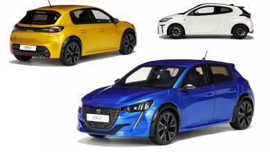 1/18 OttOmobile Peugeot 208 GT Toyota Yaris GR