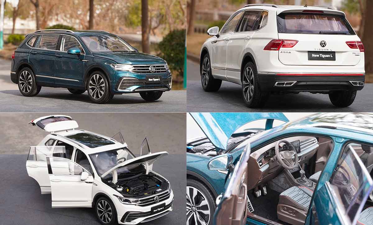 1/18 Volkswagen Tiguan L 2022 Paudi