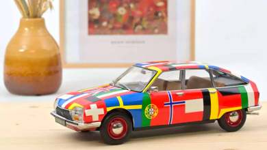 1/18 Citroën GS Drapeaux Norev