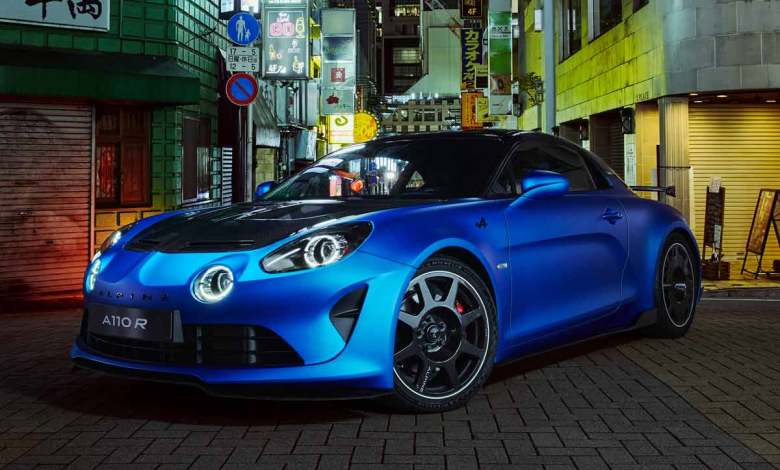 Fiche technique Alpine A110 R 2023