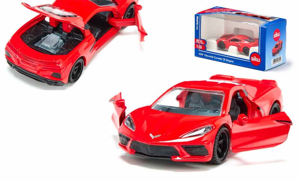 1/50 : La Corvette C8 débarque chez Siku