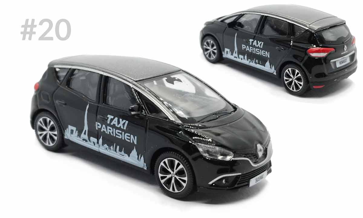 1/64 Renault Scénic 4 Taxi Parisien Les Petites Mininches