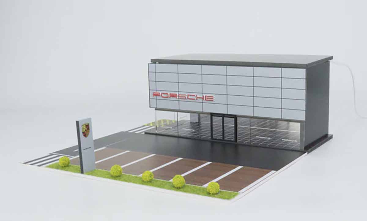 1/64 Concession Porsche G-Fans diorama