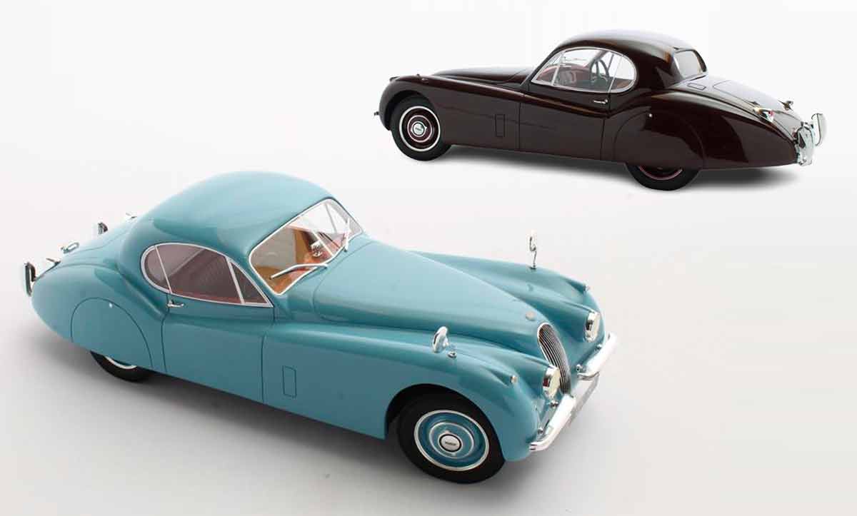 1/18 : La Jaguar XK120 FHC bientôt chez Cult Models - PDLV