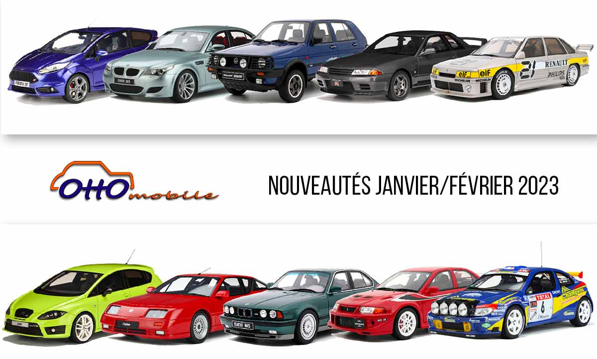 1/18 nouveautés janvier février 2023