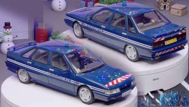 1/18 Renault 21 Turbo gendarmerie BRI Solido S1807703