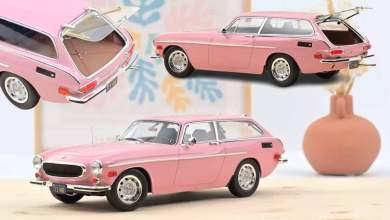 188722 Norev Volvo 1800 ES 1973 rose