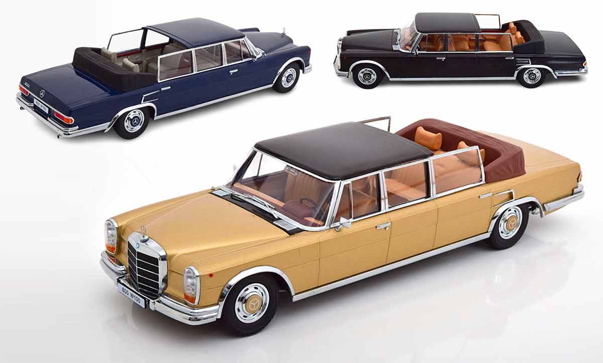 1/18 Mercedes 600 Landaulet W100 KK-Scale