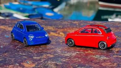 Fiat 500e Majorette 1/64