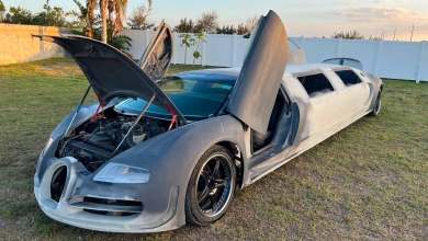 Bugatti Veyron limousine