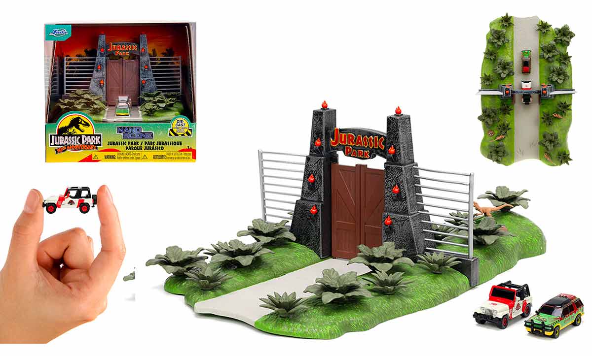 Jada Toys nano scène Jurassic Parc