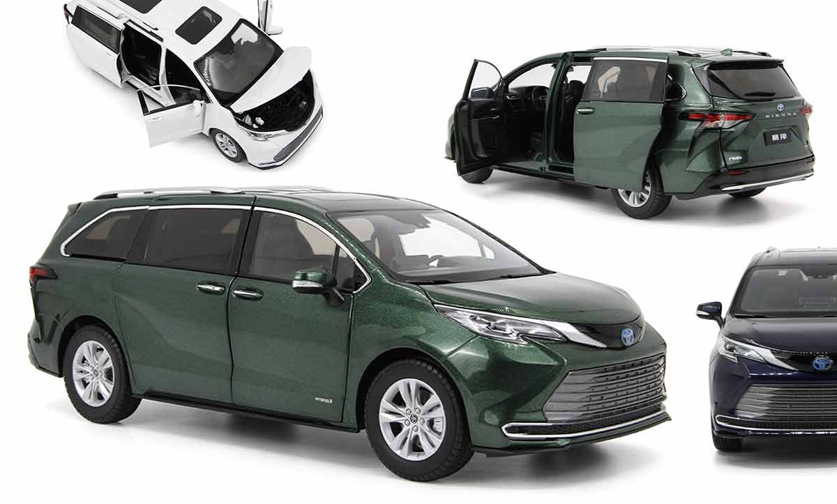 1/18 Toyota Sienna Paudi Model 2611