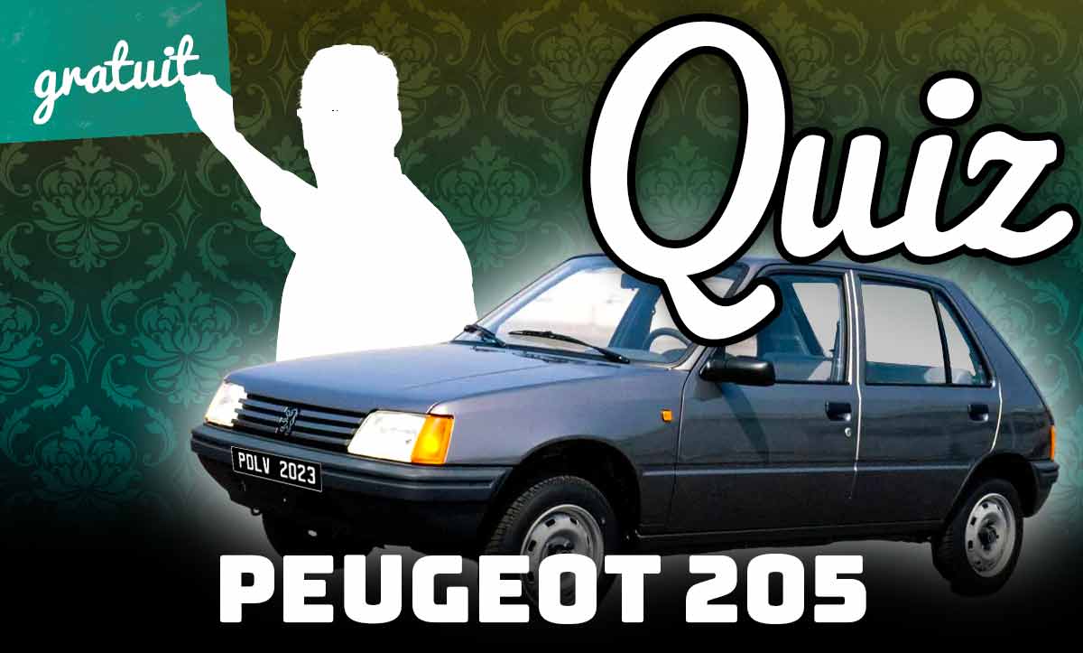Quiz Peugeot 205