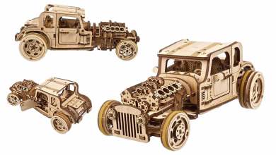 Ugears Models Furious Mouse Hot Rod