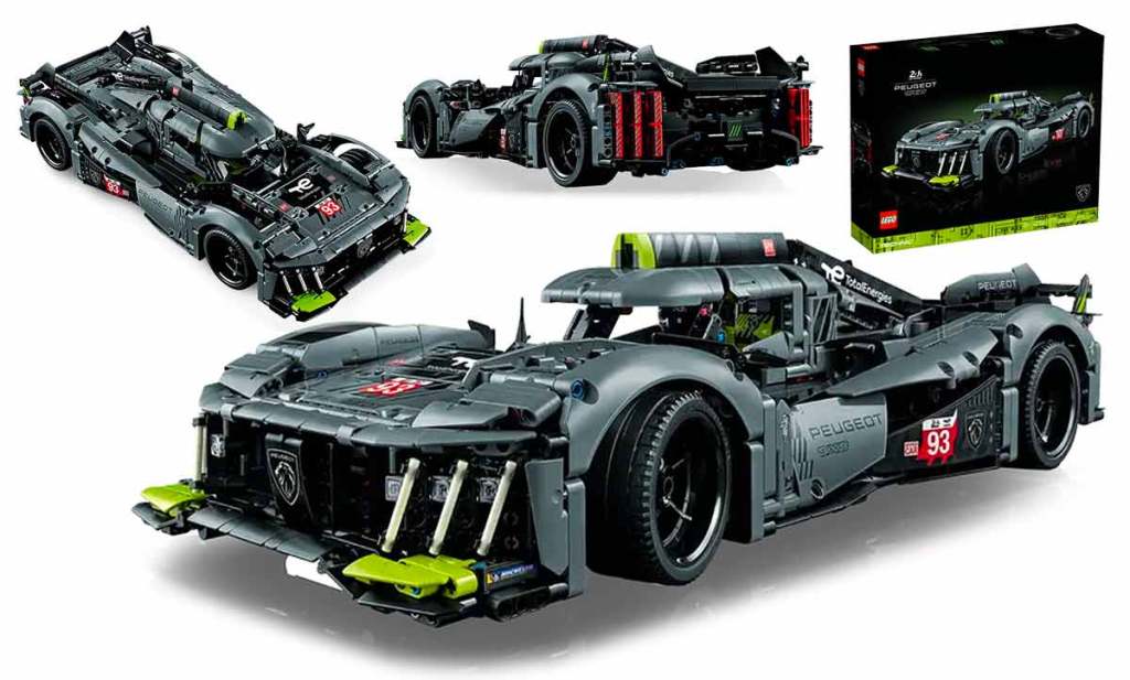 Lego : La Peugeot 9X8 débarque dans la gamme Technic