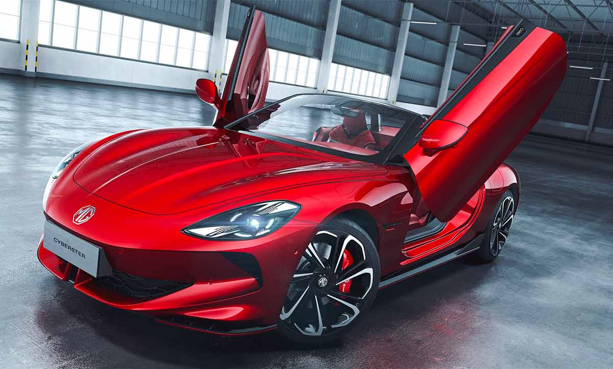 MG Cyberster cabriolet 2024