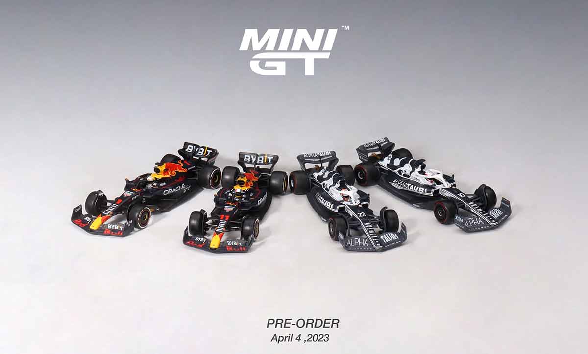 1/64 Formule 1 AlphaTauri Red Bull Mini GT