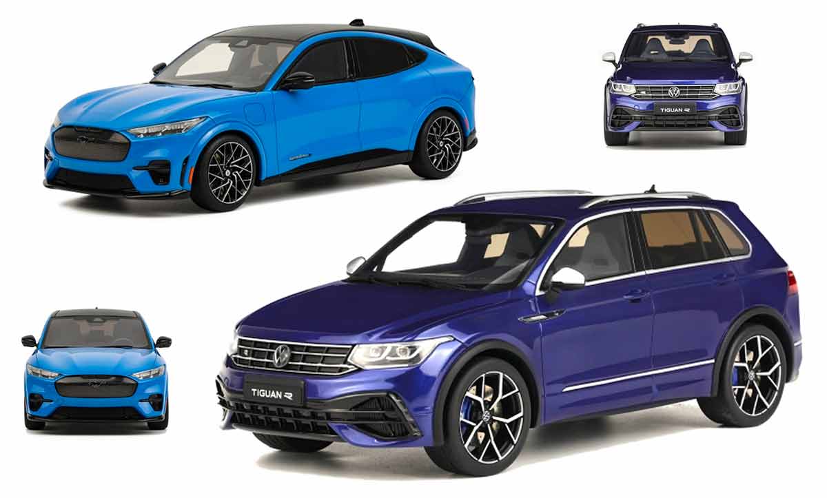 1/18 Volkswagen Tiguan R OT423 Ford Mustang Mach-E OT414 OttOmobile