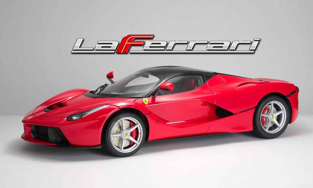 Agora Models : construisez la Ferrari LaFerrari au 1/8