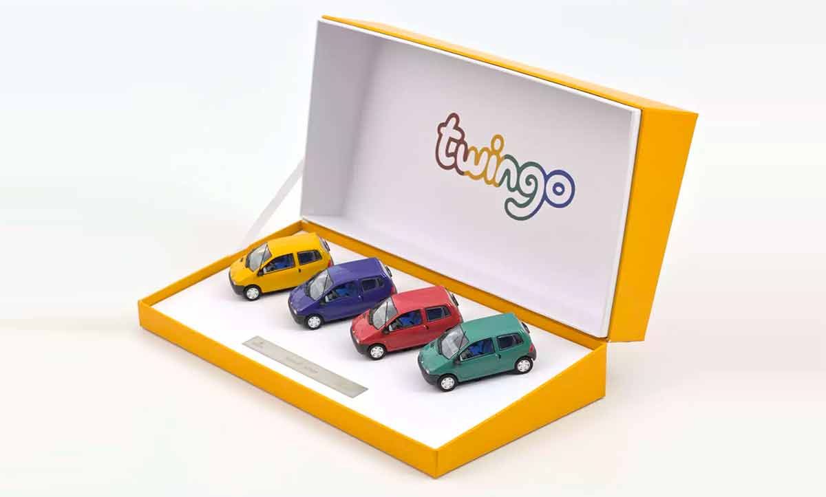 1/43 Coffret Renault Twingo 1 1993 Norev Exclu Web