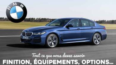 Tout savoir sur BMW finition équipements options