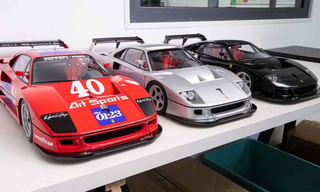 1/8 : La Ferrari F40 LM de retour chez HC Models