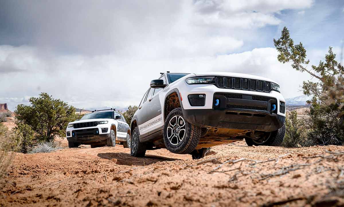 Jeep conduite autonome