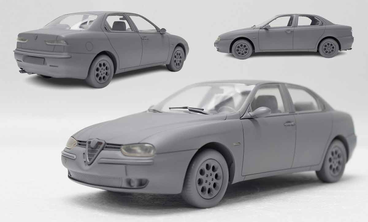 1/18 Alfa Romeo 156 Twin Spark Laudoracing Models
