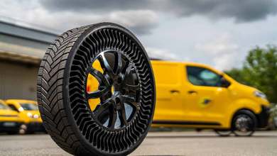 Michelin Uptis pneu sans air La Poste