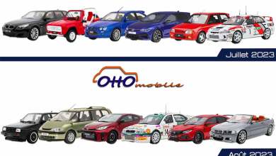 1/18 OttOmobile nouveautés juillet août 2023