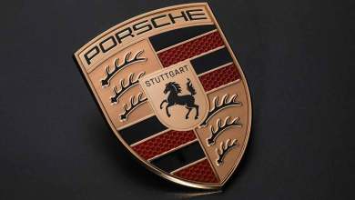 Porsche écusson logo 2023