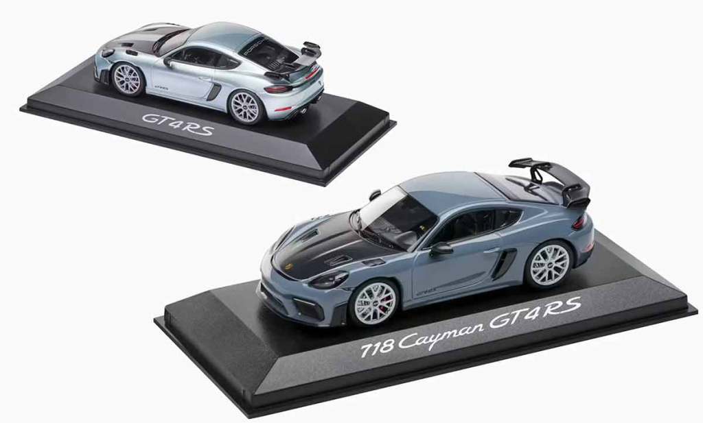 1/43 : La Porsche 718 Cayman GT4 RS arrive chez Minichamps