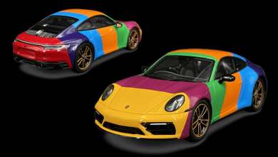 1/43 Porsche 911 Carrera GTS 30th Anniversary Thailand Multicolour