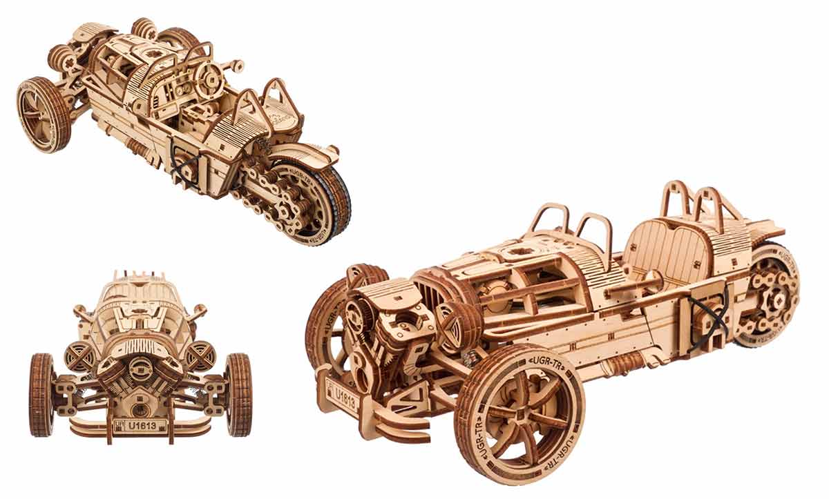 Ugears UGR-S à trois roues