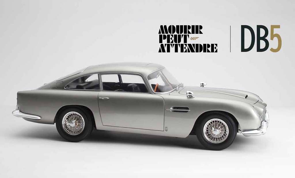 Agora Models : construisez l&rsquo;Aston Martin DB5 1/8 de James Bond