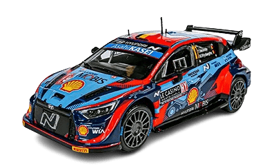 Altaya grandes voitures de rallye vainqueurs numéro 3 Hyundai i20 N Rally1