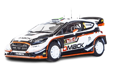 Altaya grandes voitures de rallye vainqueurs numéro 7 Ford Fiesta WRC