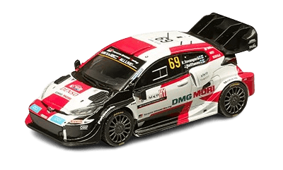 Altaya grandes voitures de rallye vainqueurs numéro 8 Toyota GR Yaris Rally1