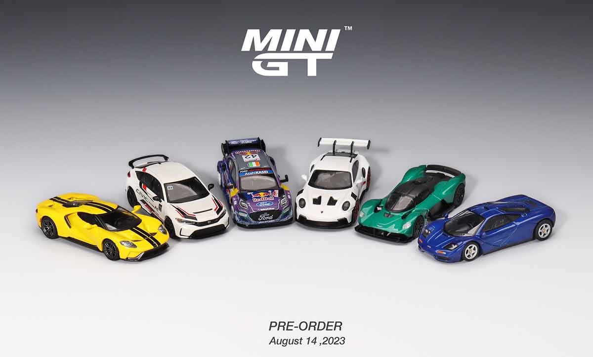 1/64 nouveautés Mini GT 14 août 2023