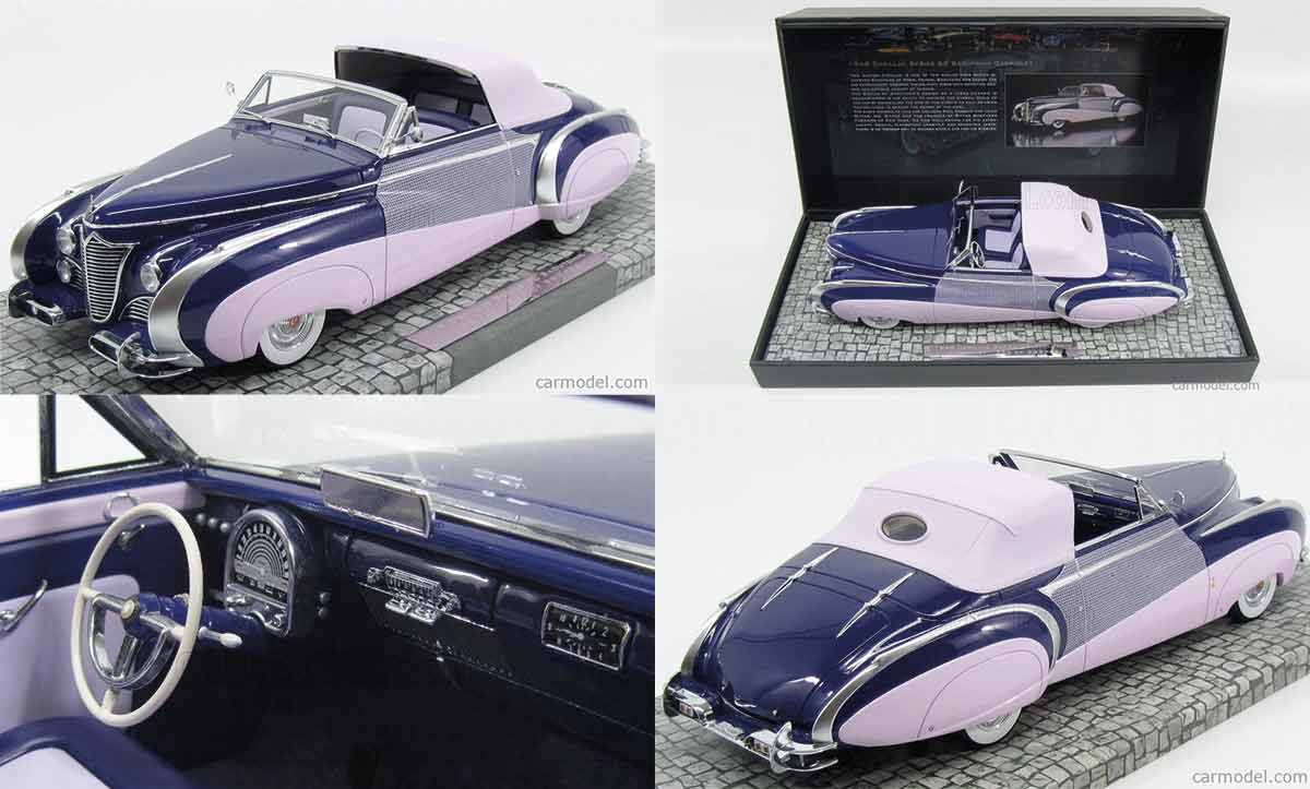 Minichamps 108148460 Cadillac Serie 62 Jacques Saoutchik 1948