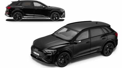 Audi Q8 e-tron noir mat Norev 1/18