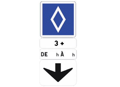 Voie réservée minimum d'occupants