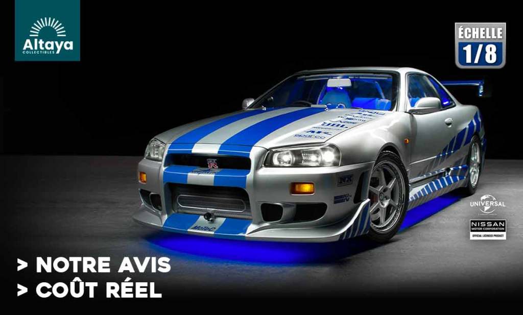 Altaya : construisez la Nissan Skyline GT-R de Fast & Furious 1/8