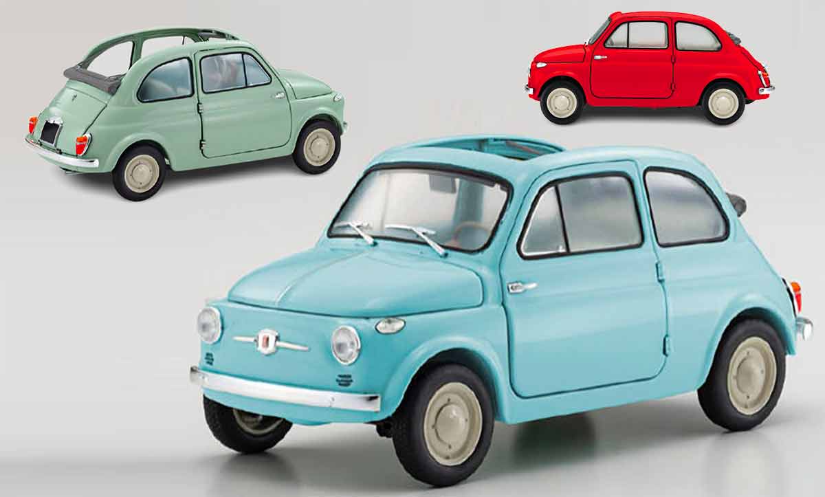 Fiat 500D Kyosho 1/18