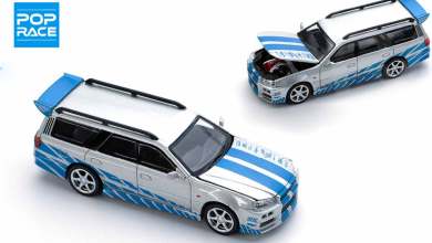 1/64 Nissan Stageo Fast Furious Skyline